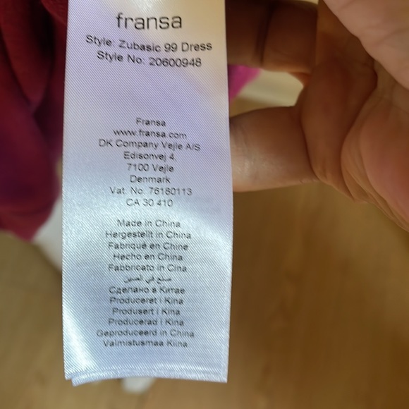 Fransa jersey dress - Picture 6 of 7